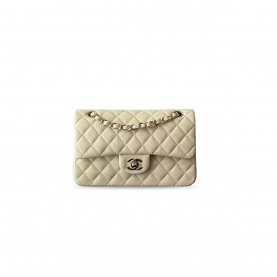 CHANEL SMALL DOUBLE FLAP BAG CAVIAR QUILTED A01113 (23*14*6.5cm) CHANEL SMALL DOUBLE FLAP BAG CAVIAR QUILTED A01113 (23*14*6.5cm)